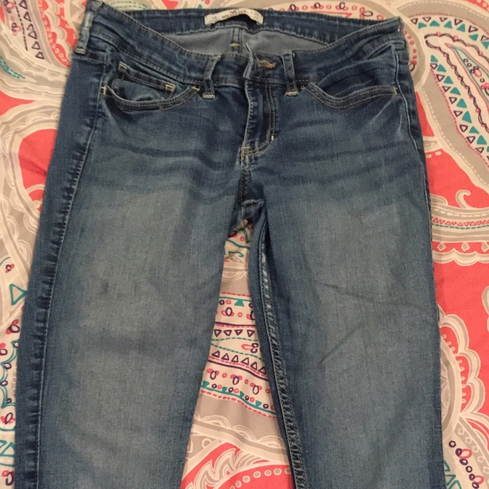 Hollister Skinny Medium Wash Jeans